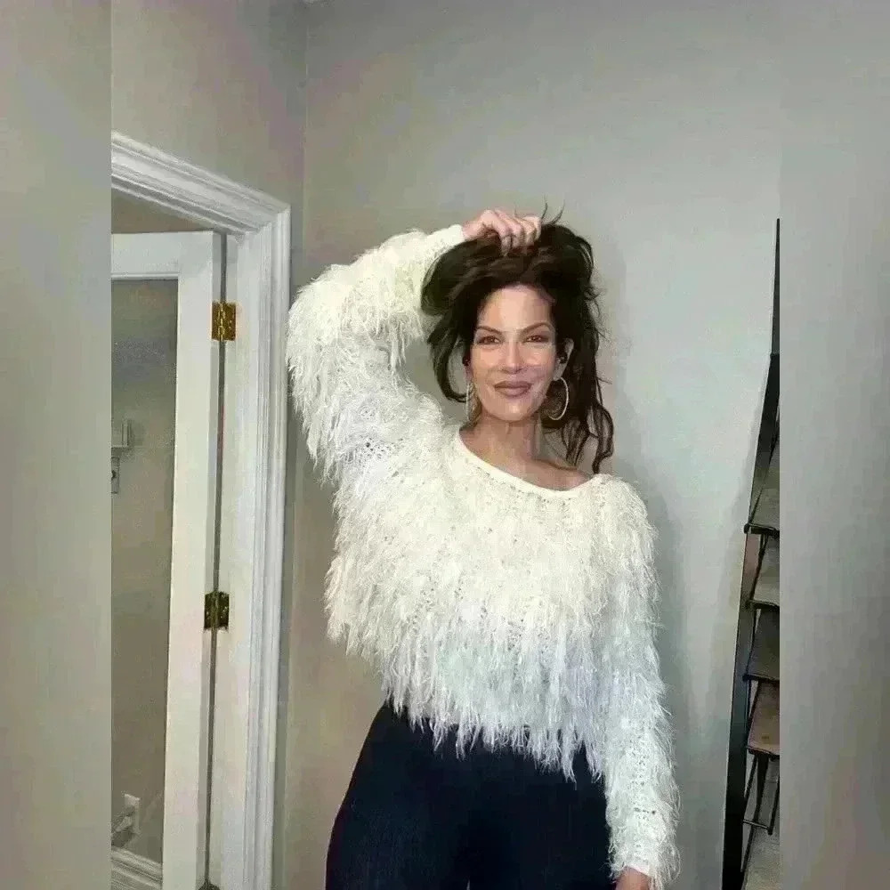 Perfect condition Off White frayed sweater - Picture 4 of 5